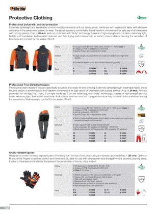  Protective clothing