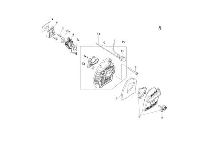Air filter BC 220 S (EURO 2) Brushcutter