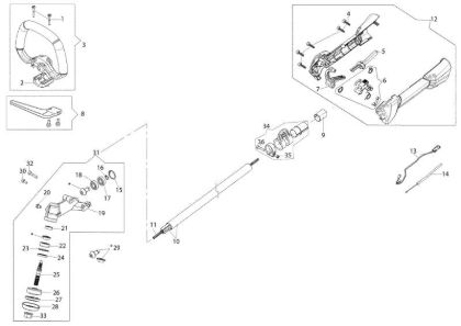 Transmission BC 240 S (EURO 2) Brushcutter