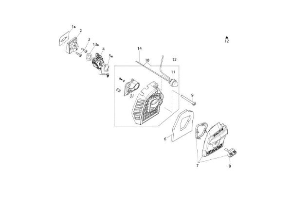 Air filter BC 22 T (EURO 1) Brushcutter