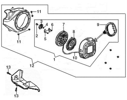 Ignition system ARTIK 56 Snow blower
