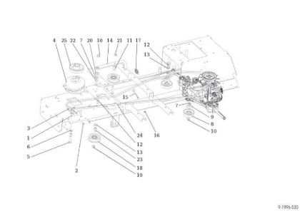 Clutch pulley OM 92S/16H Cat.2013 Garden tractor