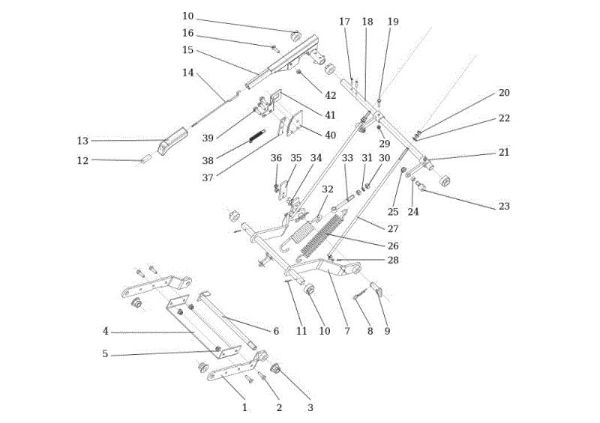 Mowing control OM 106S/24H 4X4 France Cat.2014 Garden tractor