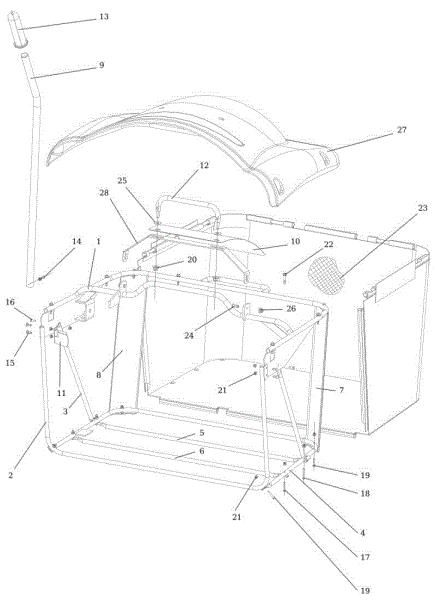 Grass collector OM 106S/24H 4X4 France Cat.2014 Garden tractor