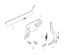Control lever G 44 PK ESSENTIAL (K600 - AUTOCHOKE) Lawnmower