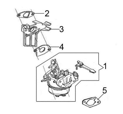 Carburetor PWX 200 C High-pressure washer