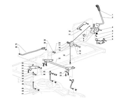 Cutting plate lifting OM 98L/14,5 K H Cat. 2015 Garden tractor