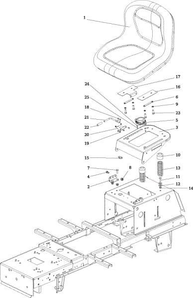 Hood (1/2) OM 106/18 H Cat. 2016 Garden tractor