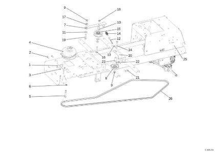 Clutch OM 107 L/16 KH (K1600AVD) Cat. 2016 Garden tractor