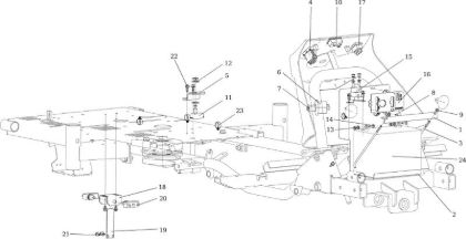 Electrical parts APACHE 92 4x4 EVO Cat.2016 Garden tractor