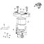 Air filter (from 05/17) APACHE 92 EVO (K2400AVD V-Twin) Cat.2016 Garden tractor