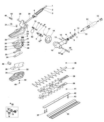 Hedgetrimmer Application (Hedgetrimmer) BC 240 D (Ø24/26)