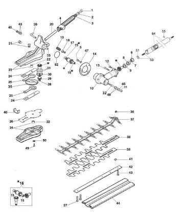 Hedgetrimmer Application (Hedgetrimmer) BC 241 D (Ø 24/26 mm)
