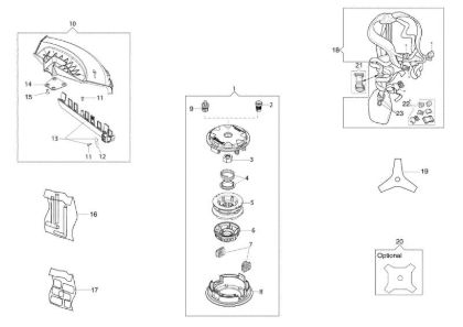 Accessories BC 400 T Brushcutter