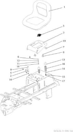 Hood (1/2) OM 92/16KH (K1600AVD) Cat. 2018 Garden tractor