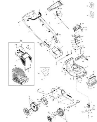 Complete illustrated parts list MAX 53 PK ALLROAD ALUMINIUM (K800) (2018) Lawnmower