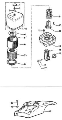 Air filter 264 TTA Power cutter