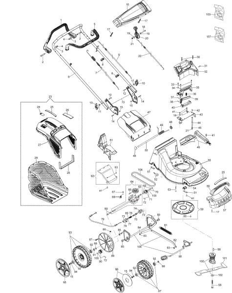 Illustrated parts list MAX 53 TK ALLROAD ALUMINIUM (K805) EURO 5 Lawnmower