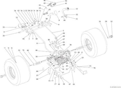 Transmission OM 106/16 KH (K1600AVD - EURO5) Cat. 2019 Garden tractor