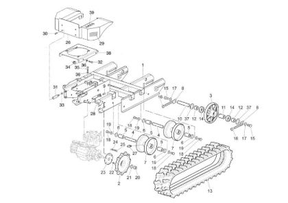 Frame CR 340 K (K655 HF) Transporter