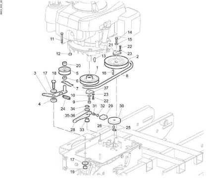 Transmission CR 340 K (K655 HF) Transporter