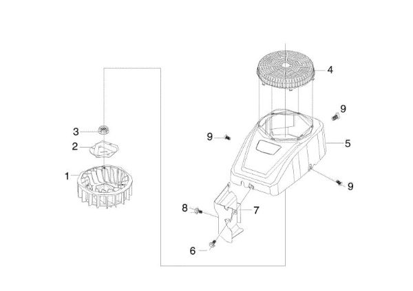 Ignition system OM 106/16 KH (K1600AVD - EURO5) Cat. 2021 Garden tractor