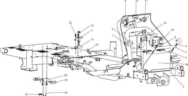 Electrical parts APACHE 92 EVO (K2400AVD V-Twin - EURO5) Cat.2021 Garden tractor