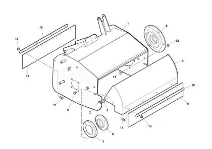 Hood WB50 (K800H) Flail mowers