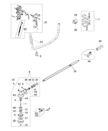 Transmission 741 50Y Brushcutter