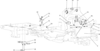 Electrical parts APACHE 92 EVO 4x4 (K2400AVD V-Twin - EURO5) Cat.2022 Garden tractor