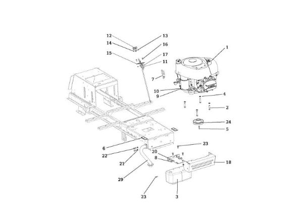 Engine OM 106/16 KH (K1600AVD) Cat. 2022 Garden tractor
