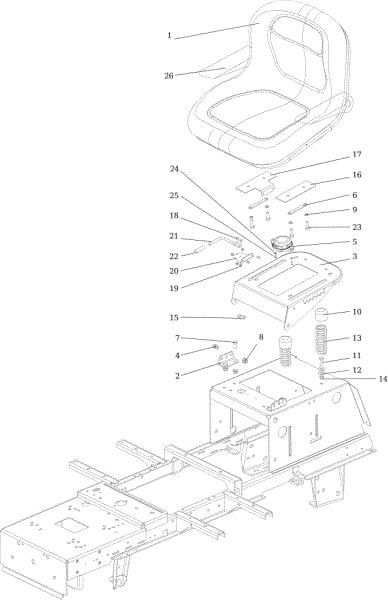 Hood (1/2) OM 106/24 KH (K2400AVD V-Twin) 4X4 Cat. 2022 Garden tractor