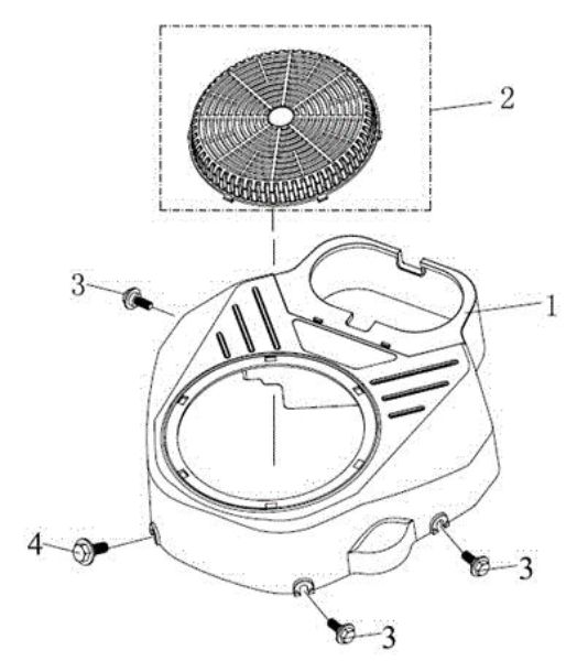 Ignition system OM 106/24 KH (K2400AVD V-Twin) 4X4 Cat. 2022 Garden tractor