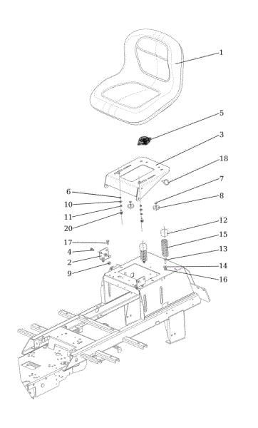 Hood (1/2) OM 92/16KH (K1600AVD) Cat. 2023 Garden tractor
