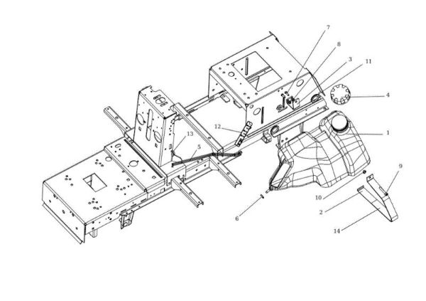 Tank OM 106/16 KH (K1600AVD) Cat. 2023 Garden tractor