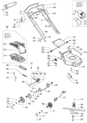 Illustrated parts list (Until May 2007) G 48 TBQ Lawnmower