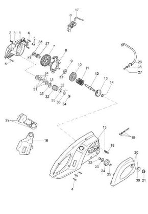 Gears OM 17 E Electricsaw