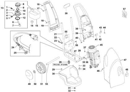 Deck PW 210 C High-pressure washer