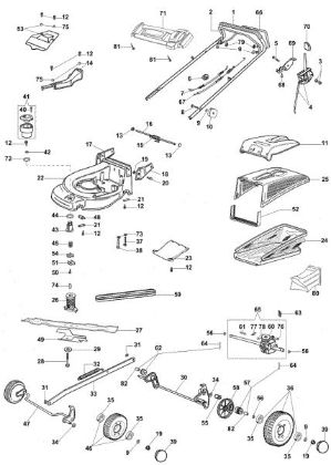 Illustrated parts list (Until May 2007) MAX 53 TBX Plus-Cut Lawnmower