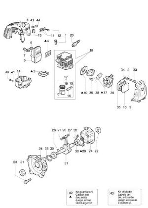 Engine OS 250 L Olive harvester
