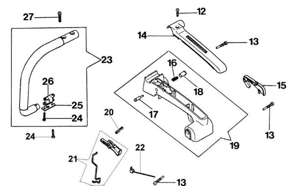 Handle 931 Chainsaw