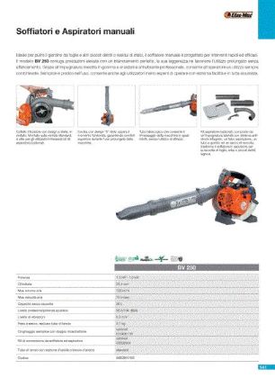  Accessories for blowers and vacuum cleaners
