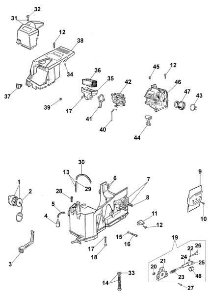 Crankcase 941 Chainsaw