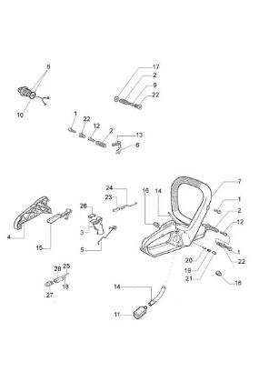 Handle 940 C Chainsaw