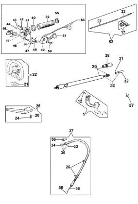 Transmission 433 BP Brushcutter