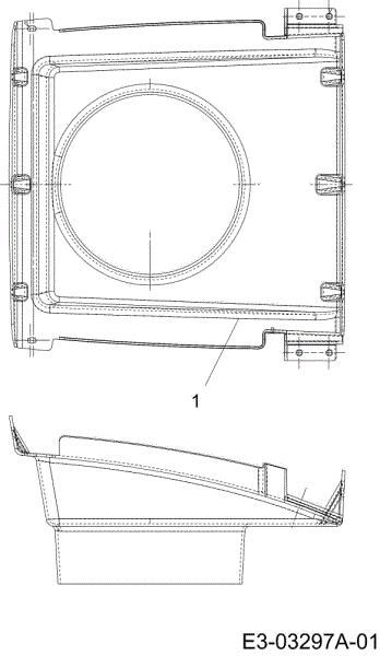 Hood plen POLO 108/15,5 H Cat.2008 Garden tractor