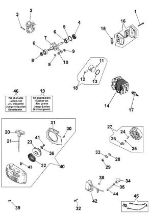 Engine 932 C Chainsaw