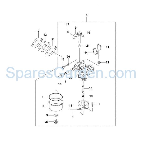 Picture of I - Carburetor FJ180V-AM93