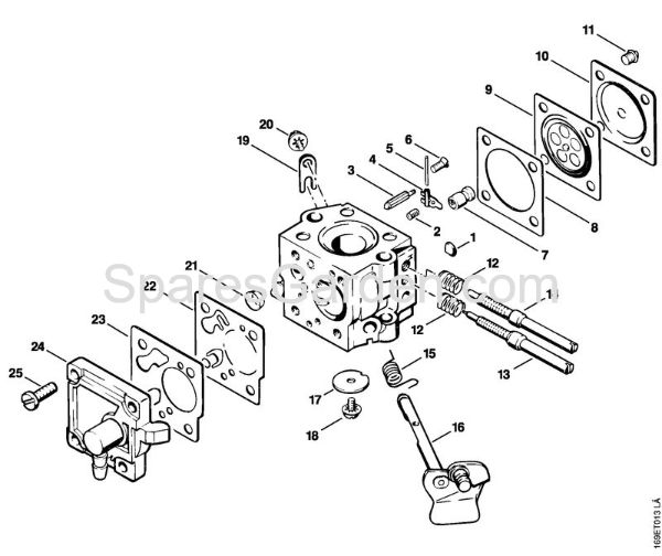 Carburetor Gasoline chain saws (MS) 032 AVE Stihl