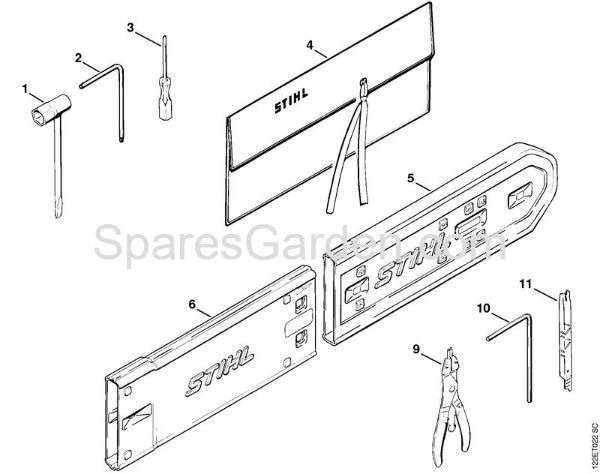 Tools, Extras Gasoline chain saws (MS) 048 Stihl